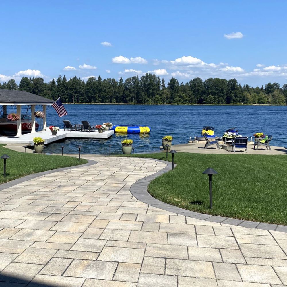 Landscaping for easy access